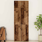 Storage cabinet 3 pcs Reclaimed Wood
