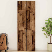 Storage cabinet 3 pcs Reclaimed Wood