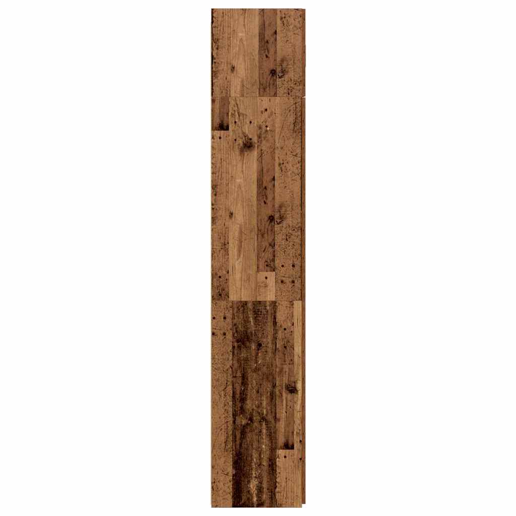 Opbergkast 3 pcs Oudhout