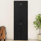 Storage cabinet 3 pcs Black Oak