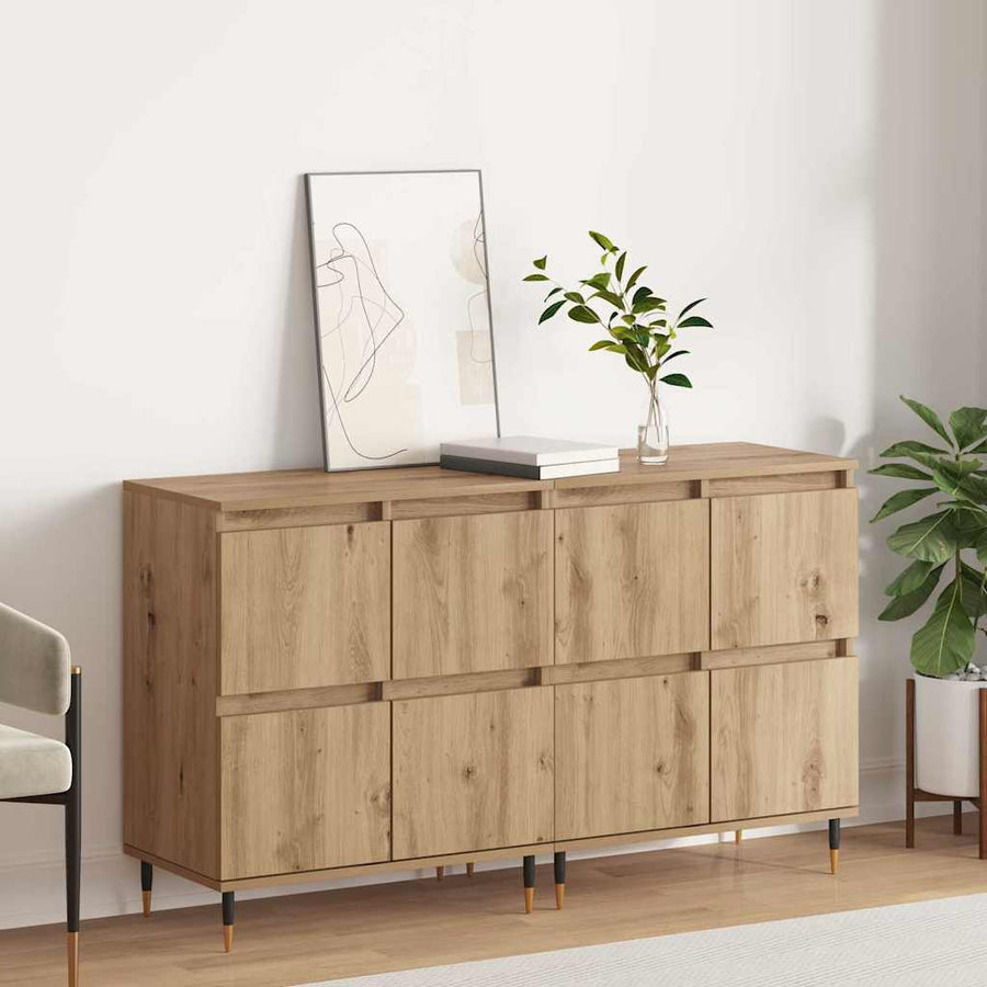 Opbergkast 2 pcs Artisan Eiken 60 x 35 x 70 cm