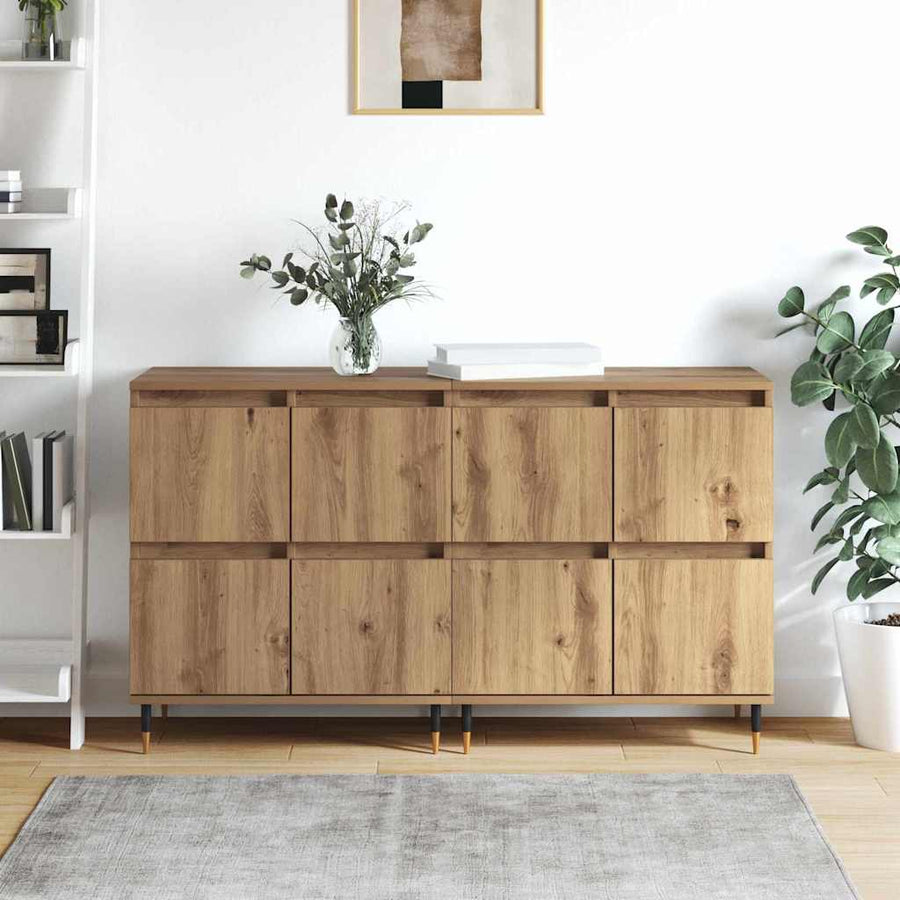 Opbergkast 2 pcs Artisan Eiken 60 x 35 x 70 cm