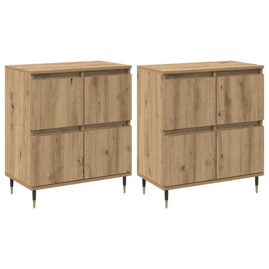 Opbergkast 2 pcs Artisan Eiken 60 x 35 x 70 cm