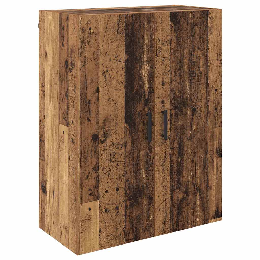 Wandgemonteerde Kasten 2 pcs Oud hout 69.5 x 34 x 90 cm