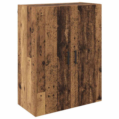 Wandgemonteerde Kasten 2 pcs Oud hout 69.5 x 34 x 90 cm