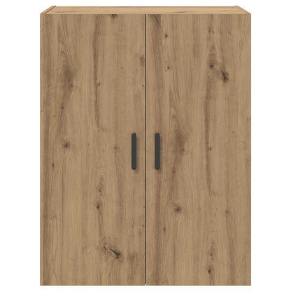 Wandkast 2 pcs Artisan Eiken 69,5 x 34 x 90 cm Bewerkt hout