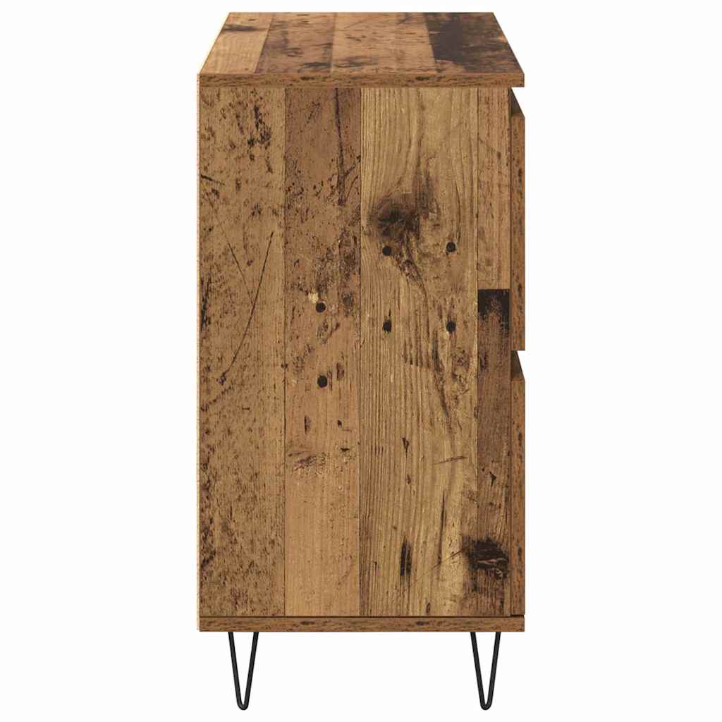 Dressoirs 2 pcs Oud hout