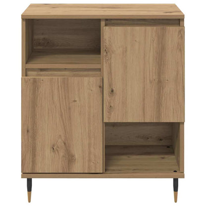 Dressoirs 3 pcs artisanaal eikenkleurig 180 x 35 x 70 cm
