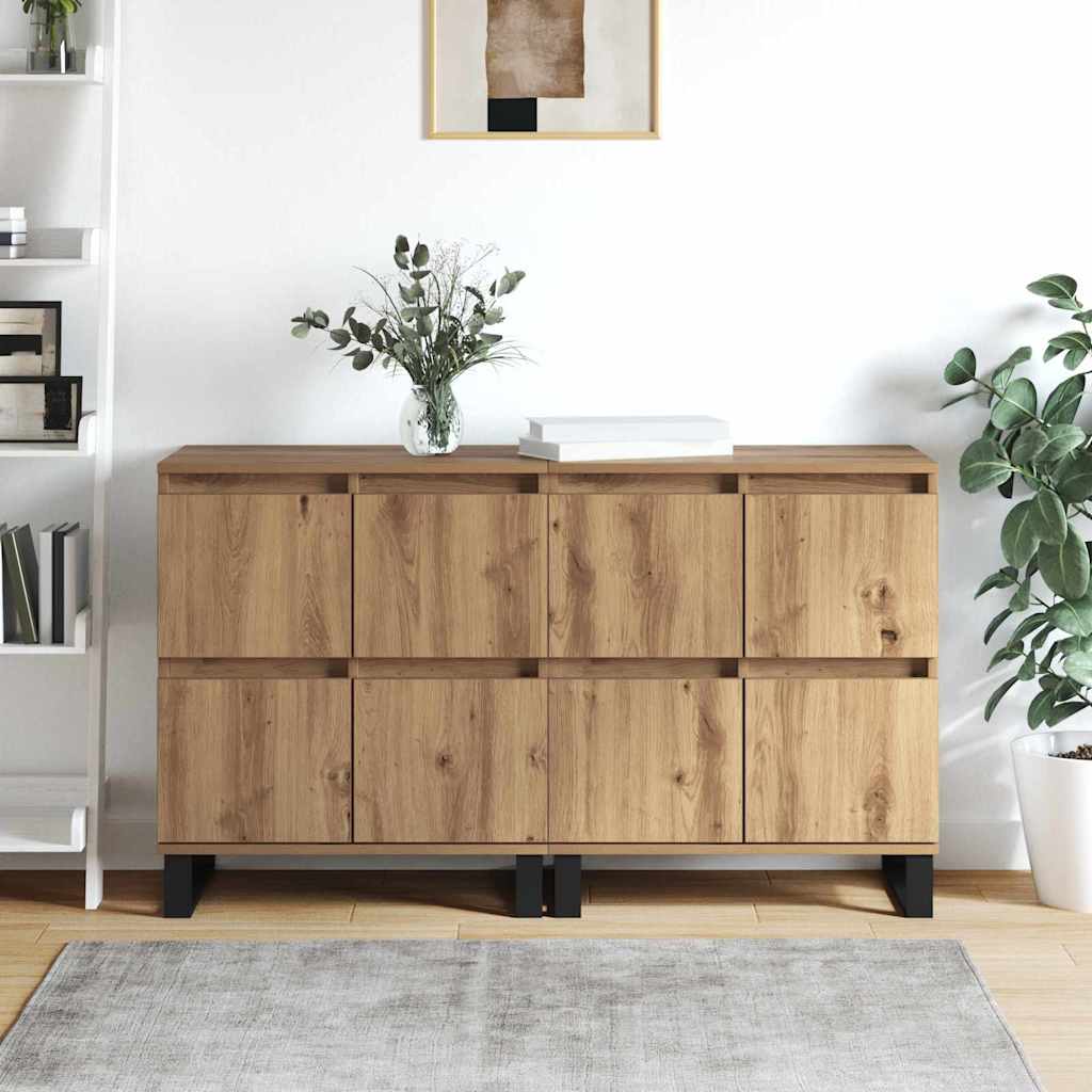 Dressoir 2 pcs Artisan Eiken 60 x 35 x 70 cm