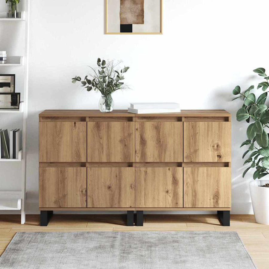 Dressoir 2 pcs Artisan Eiken 60 x 35 x 70 cm