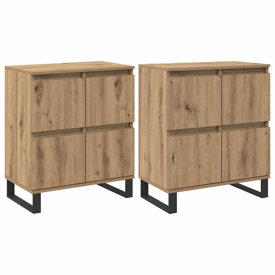 Dressoir 2 pcs Artisan Eiken 60 x 35 x 70 cm
