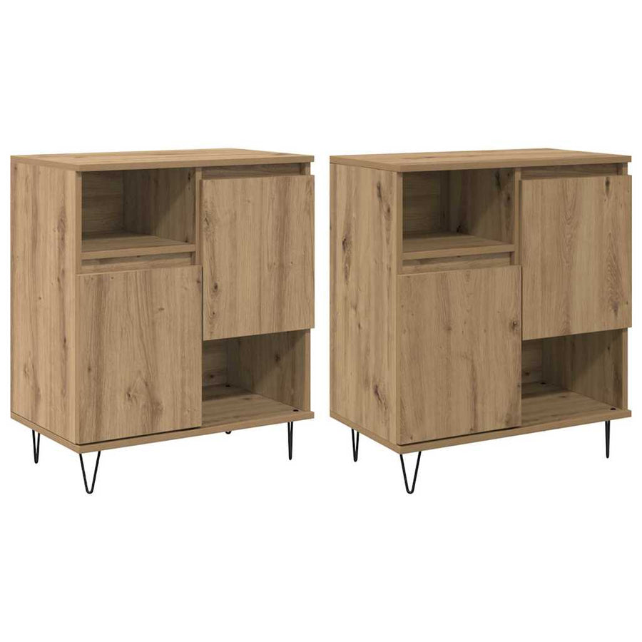 Dressoir 2 pcs Artisan Eiken 60 x 35 x 70 cm