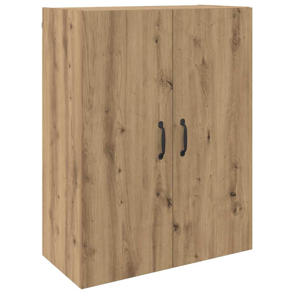 Wandkast 2 pcs Artisan Eiken 69,5 x 34 x 90 cm Bewerkt hout