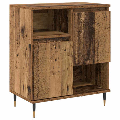 Dressoirs 2 pcs Oud hout 120 x 35 x 70 cm Bewerkt hout