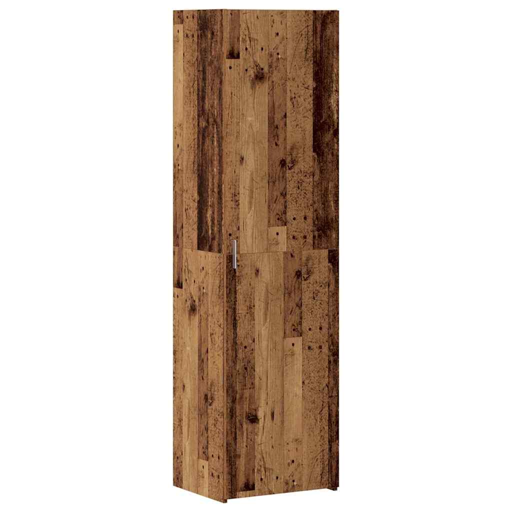 Dressoir 3 pcs Oudhout
