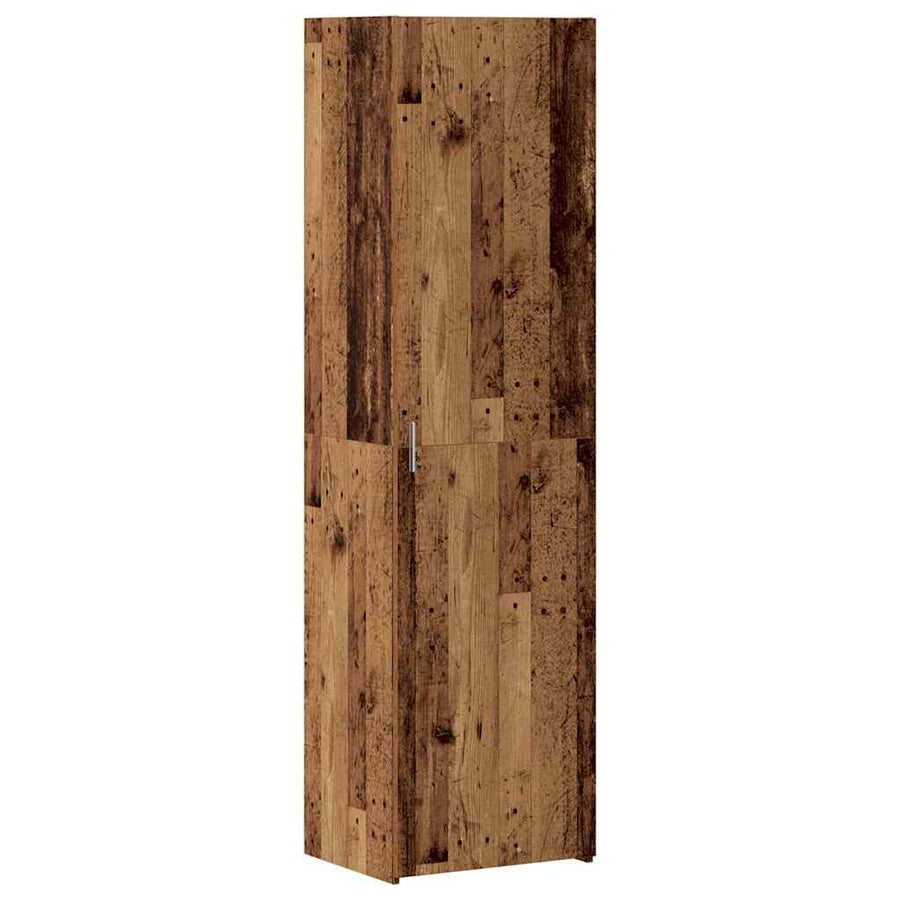 Dressoir 3 pcs Oudhout
