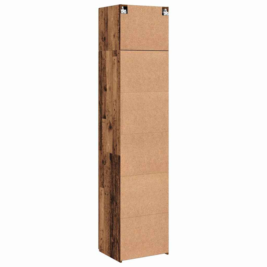 Dressoir 3 pcs Oudhout