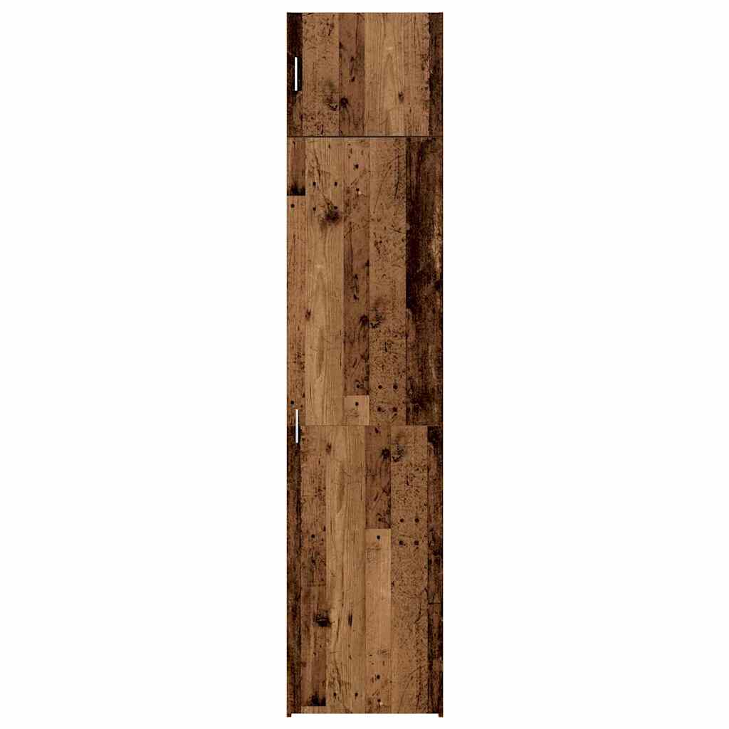 Dressoir 3 pcs Oudhout