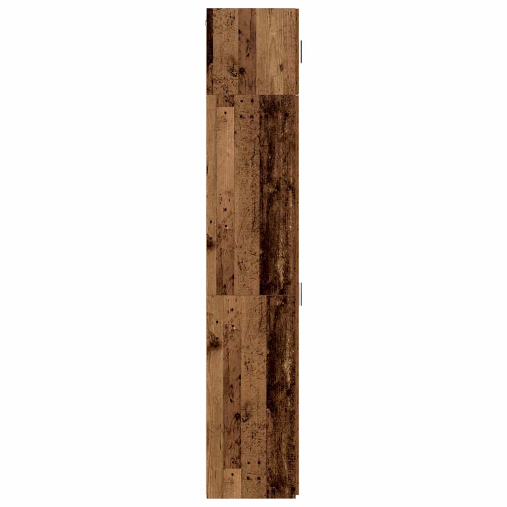 Dressoir 3 pcs Oudhout