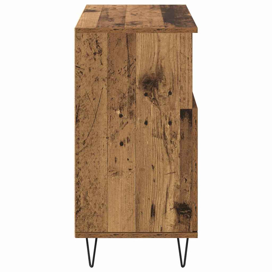 Dressoir 3 pcs Oudhout 60 x 35 x 70 cm