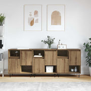 Dressoir 60x35x70 cm Artisan eiken bewerkt hout