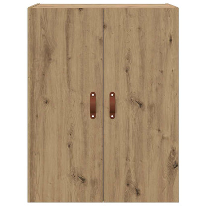 Wandkast 2 pcs Artisan Eiken 69,5 x 34 x 90 cm Bewerkt hout
