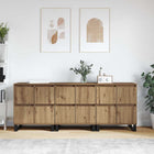 Sideboard 3 pcs Artisan Oak 60 x 35 x 70 cm