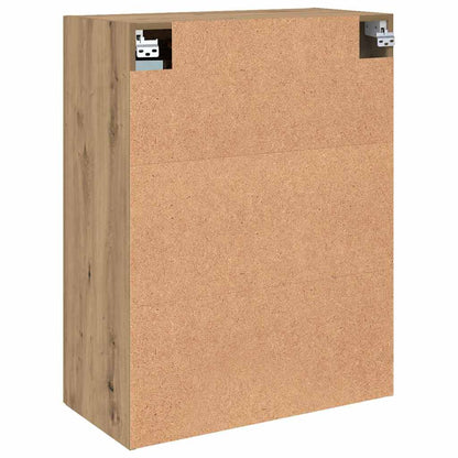 Wandgemonteerde Kasten 2 pcs artisanaal eikenkleurig