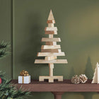 Kerstboom 60 cm massief grenenhout