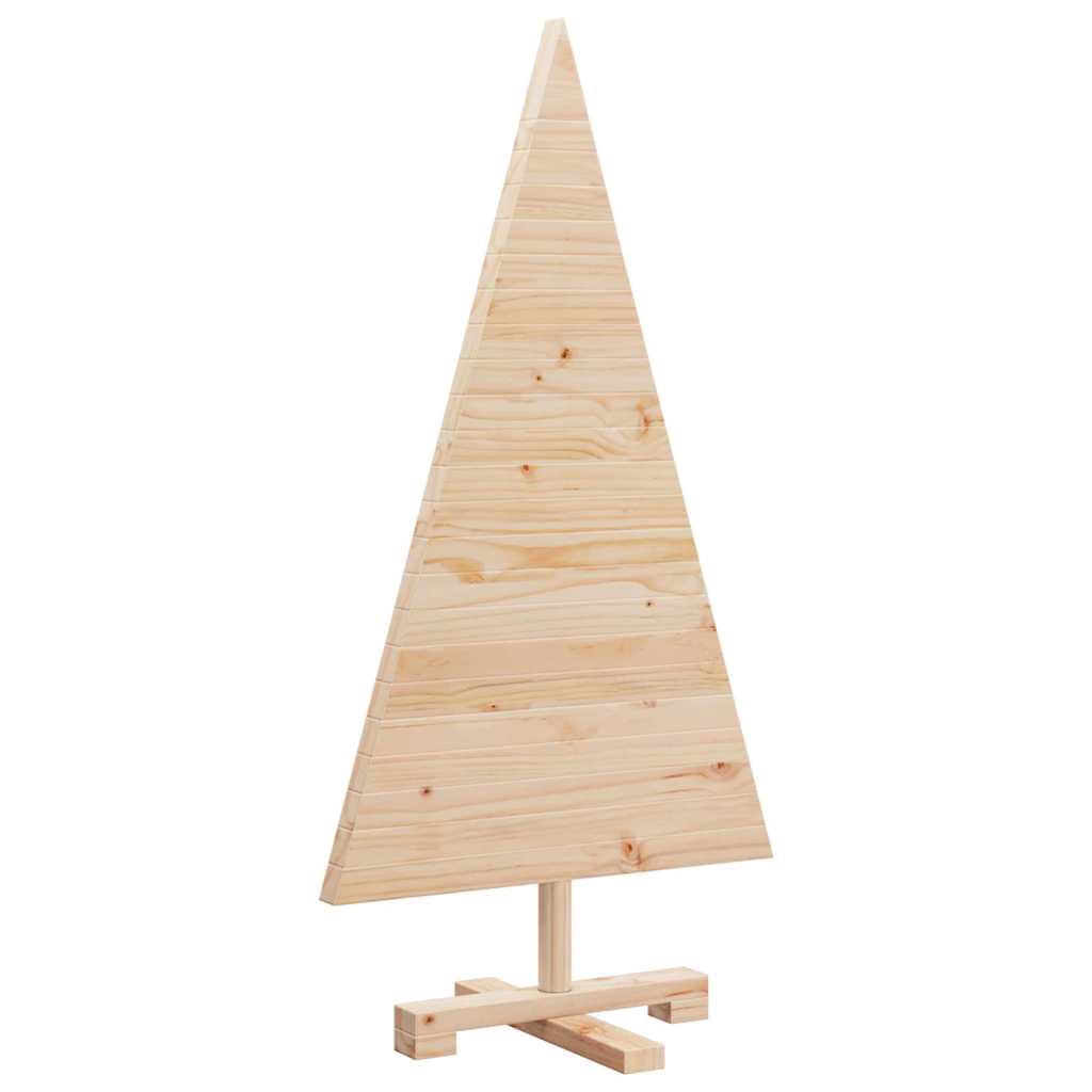 Kerstbomen met standaard Naturel 90 cm Massief grenenhout