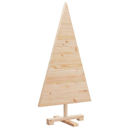 Kerstbomen met standaard Naturel 90 cm Massief grenenhout