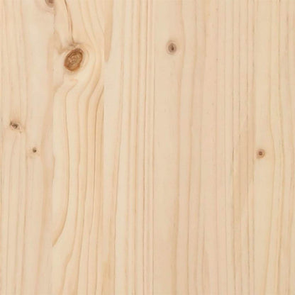 Kerstbomen met standaard Naturel 90 cm Massief grenenhout
