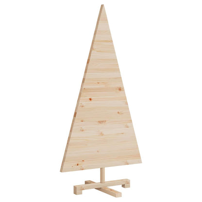Kerstbomen met standaard Naturel 120 cm Massief grenenhout