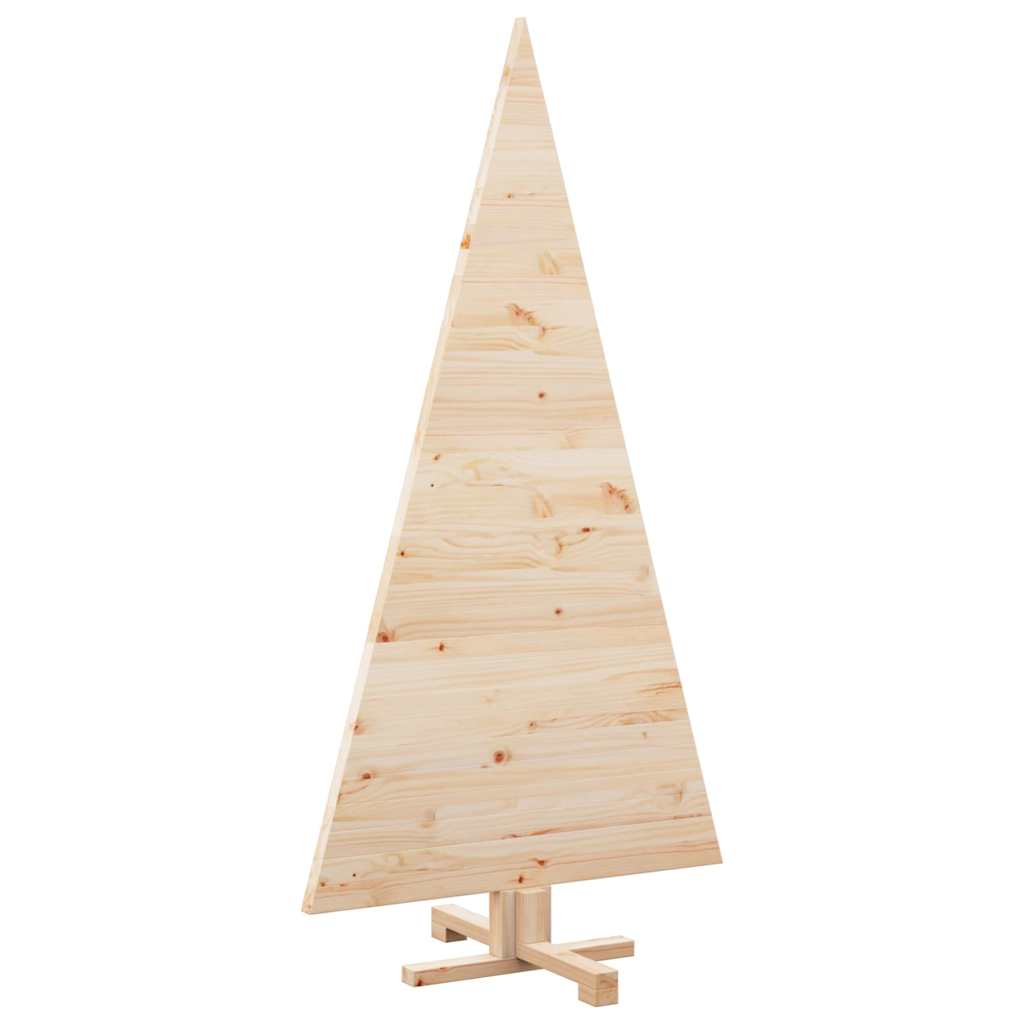 Kerstbomen met standaard Naturel 150 cm Massief grenenhout