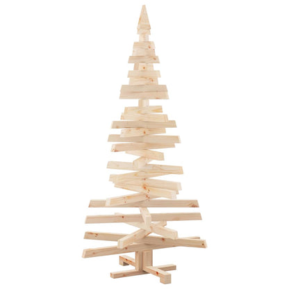 Kerstbomen met standaard Naturel 150 cm Massief grenenhout