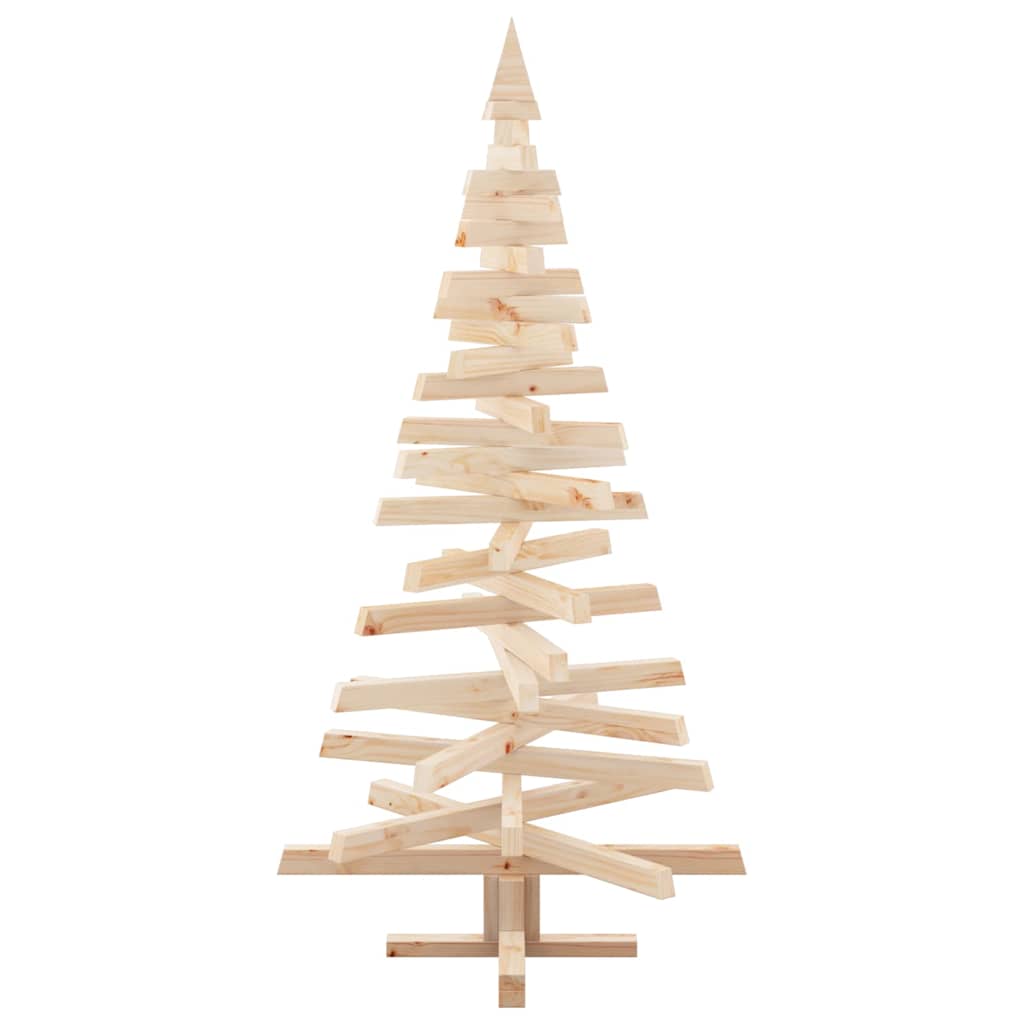 Kerstbomen met standaard Naturel 150 cm Massief grenenhout