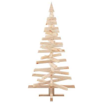 Kerstbomen met standaard Naturel 150 cm Massief grenenhout