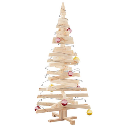 Kerstbomen met standaard Naturel 150 cm Massief grenenhout