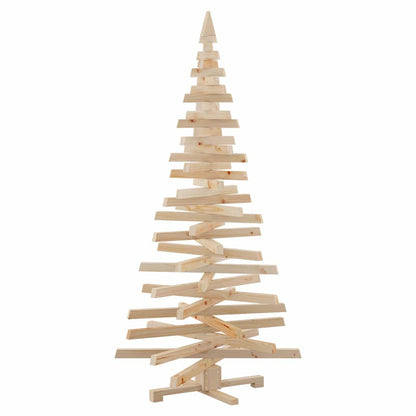 Kerstbomen met standaard Naturel 180 cm Massief grenenhout