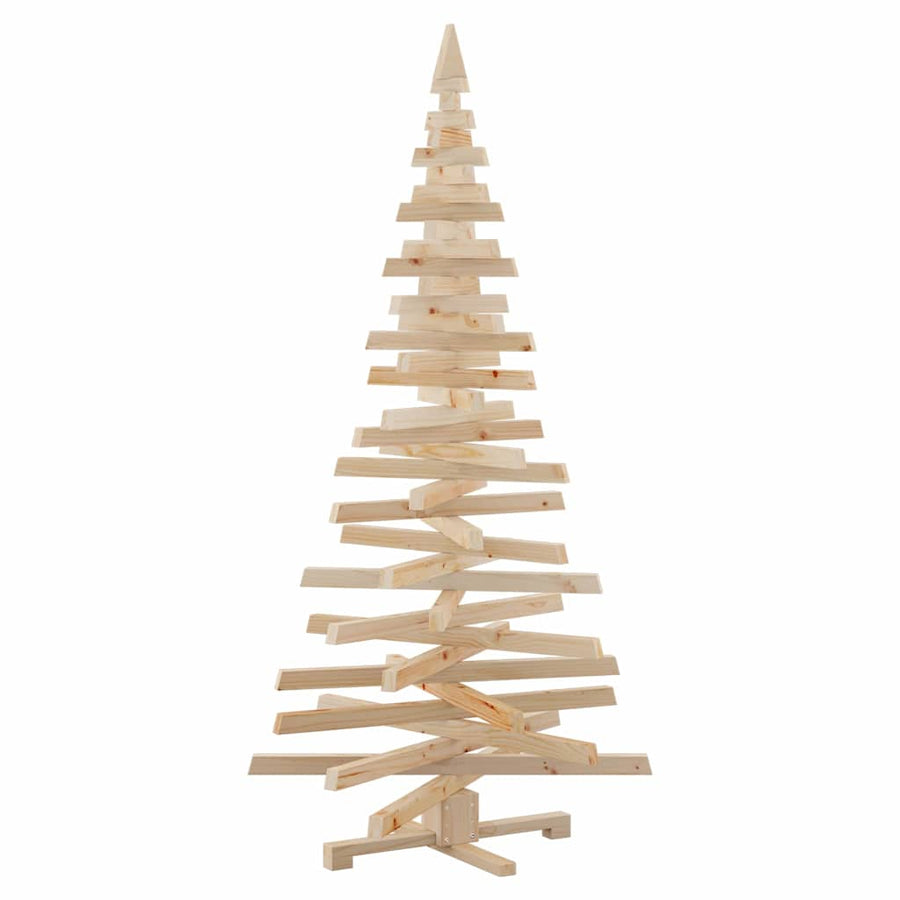 Kerstbomen met standaard Naturel 180 cm Massief grenenhout
