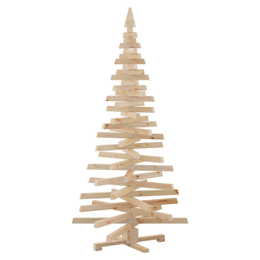 Kerstbomen met standaard Naturel 180 cm Massief grenenhout
