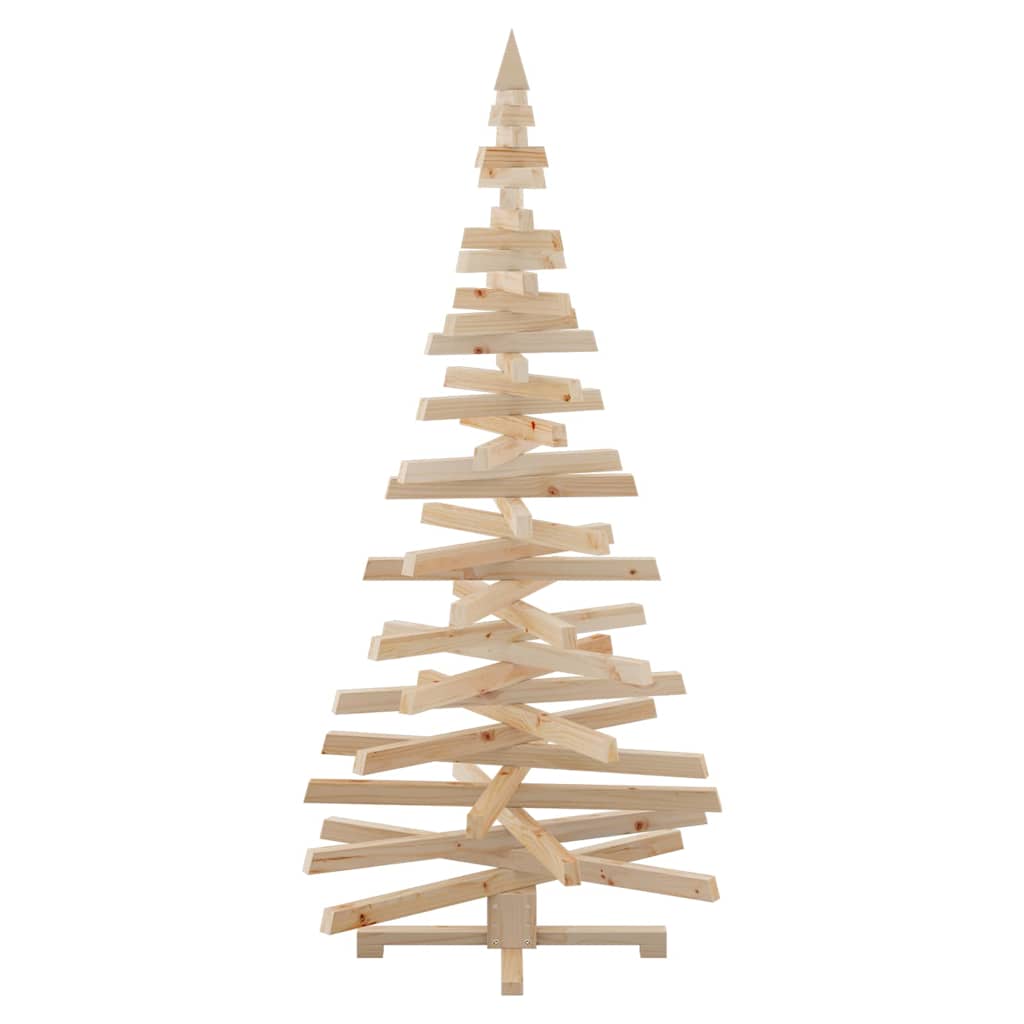 Kerstbomen met standaard Naturel 180 cm Massief grenenhout