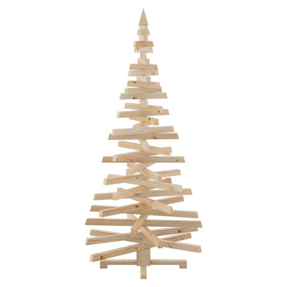 Kerstbomen met standaard Naturel 180 cm Massief grenenhout