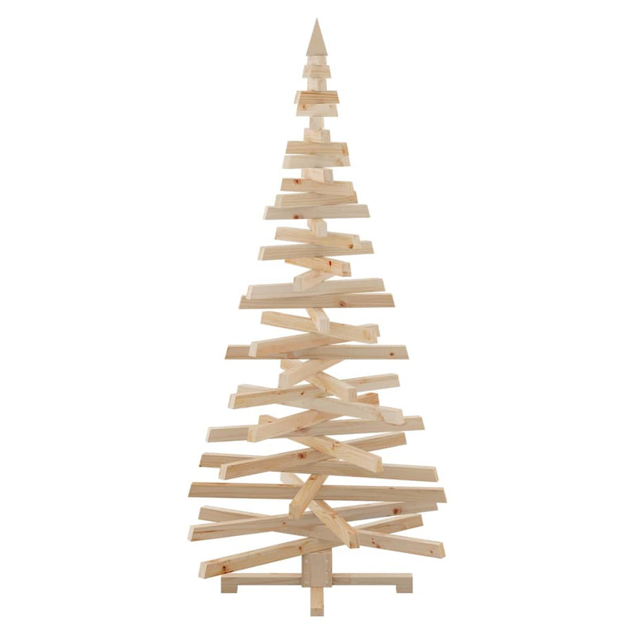 Kerstbomen met standaard Naturel 180 cm Massief grenenhout