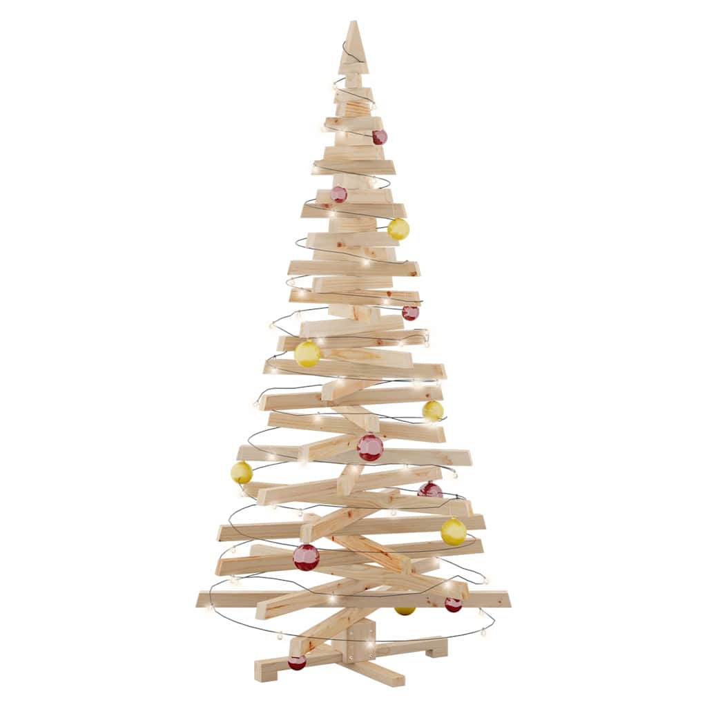 Kerstbomen met standaard Naturel 180 cm Massief grenenhout