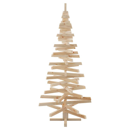 Kerstbomen met standaard Naturel 180 cm Massief grenenhout