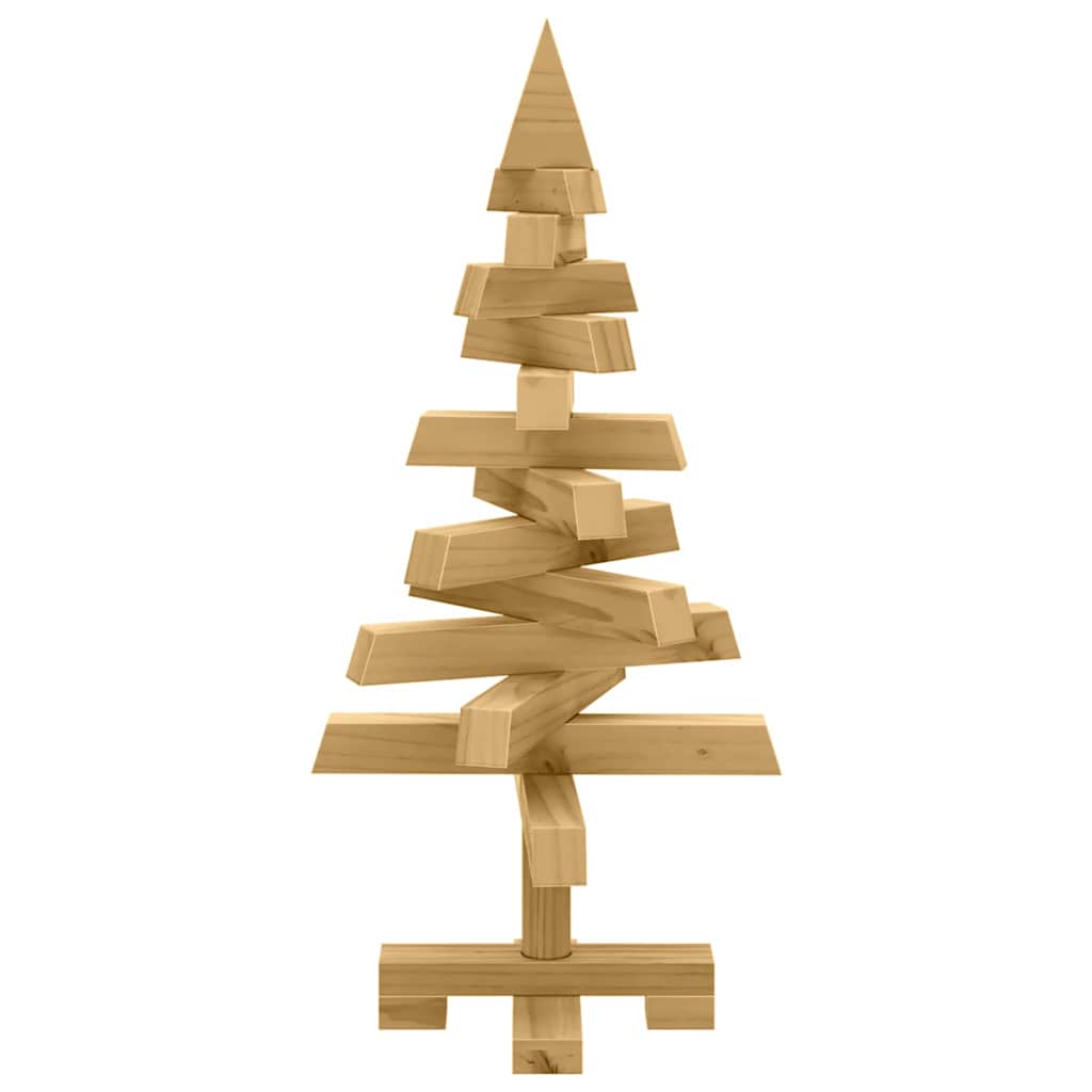 Kerstbomen met standaard Bruin 60 cm Massief grenenhout