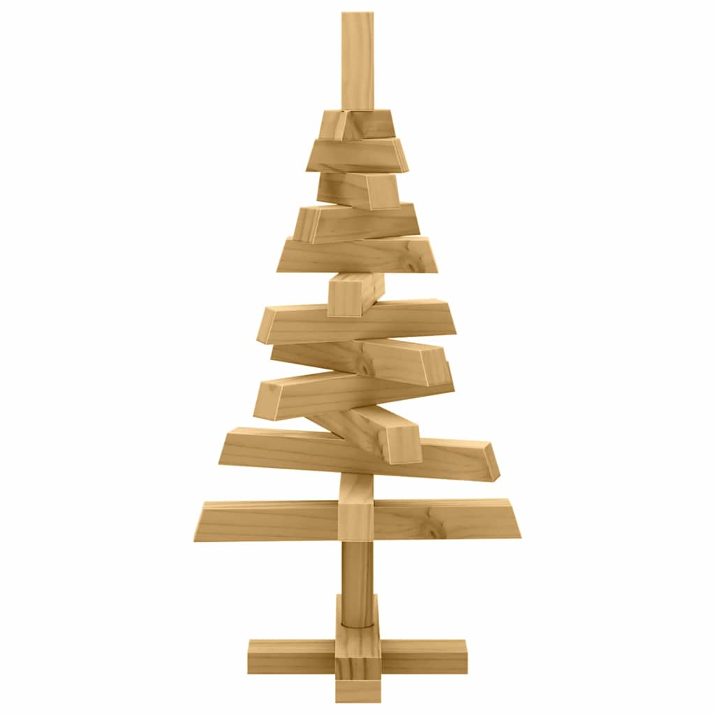 Kerstbomen met standaard Bruin 60 cm Massief grenenhout