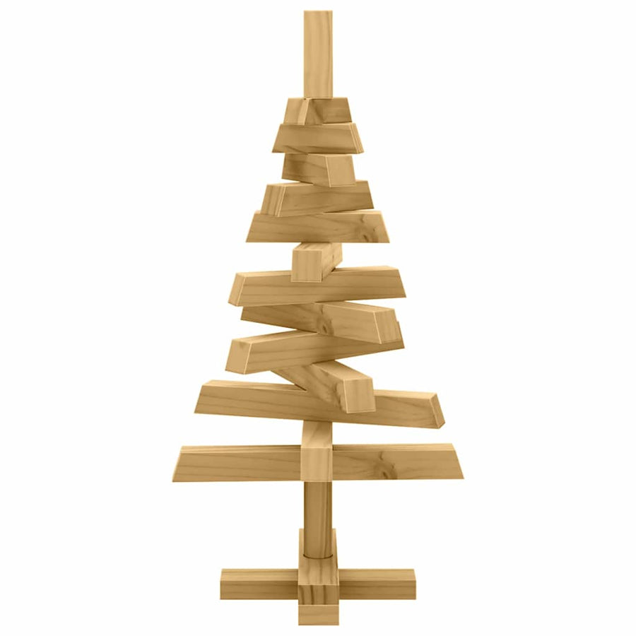 Kerstbomen met standaard Bruin 60 cm Massief grenenhout