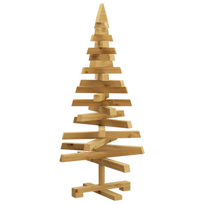 Kerstbomen met standaard Bruin 90 cm Massief grenenhout